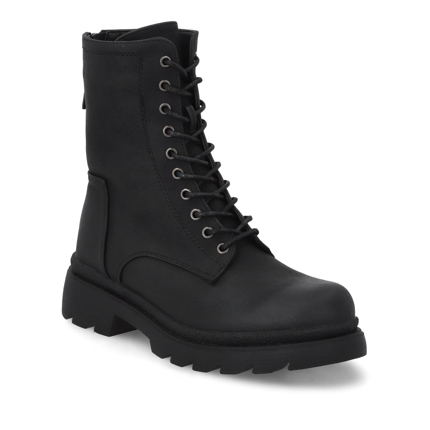 Botin Plataforma Negro Mujer 55281