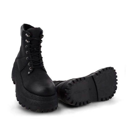 Botin Plataforma Negro Mujer 55290 - Gotta Mexico