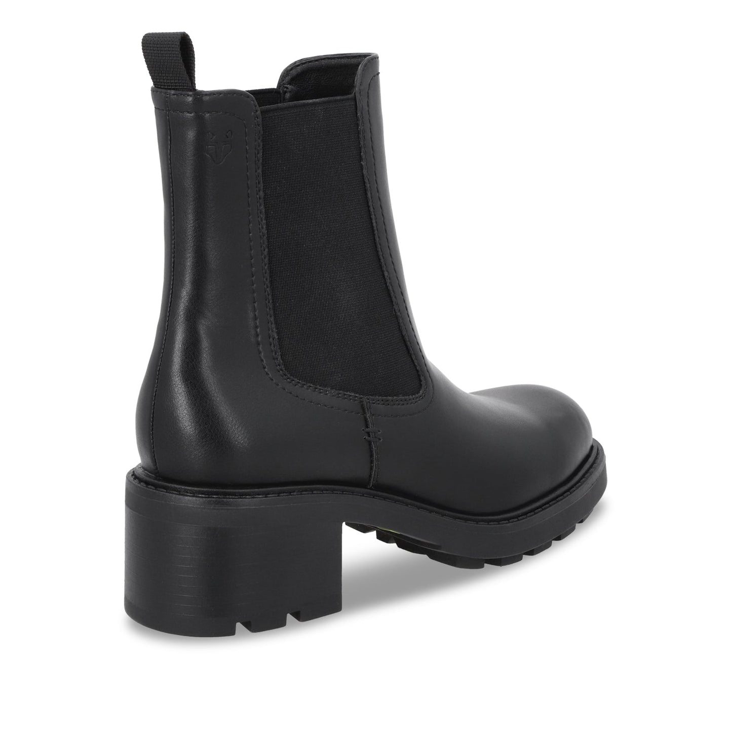 Botin Plataforma Negro Mujer 56041