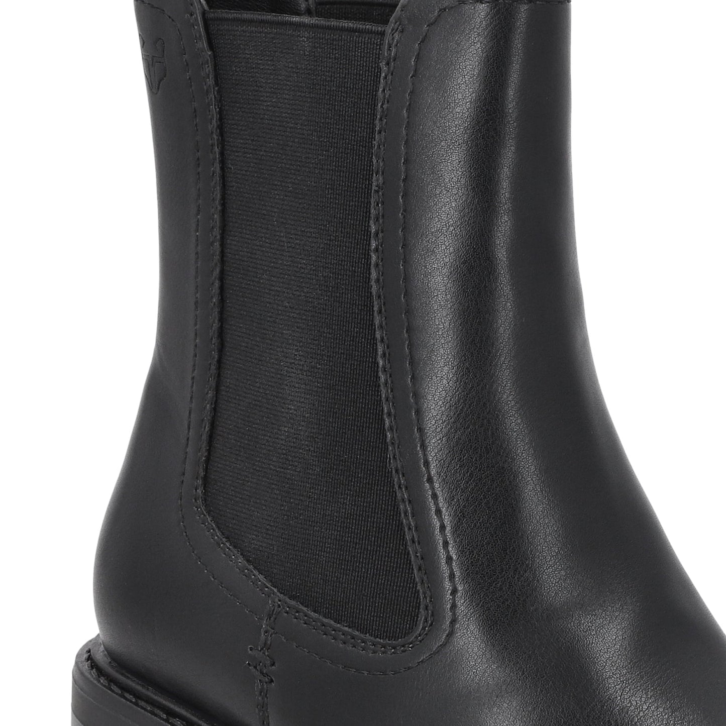 Botin Plataforma Negro Mujer 56041