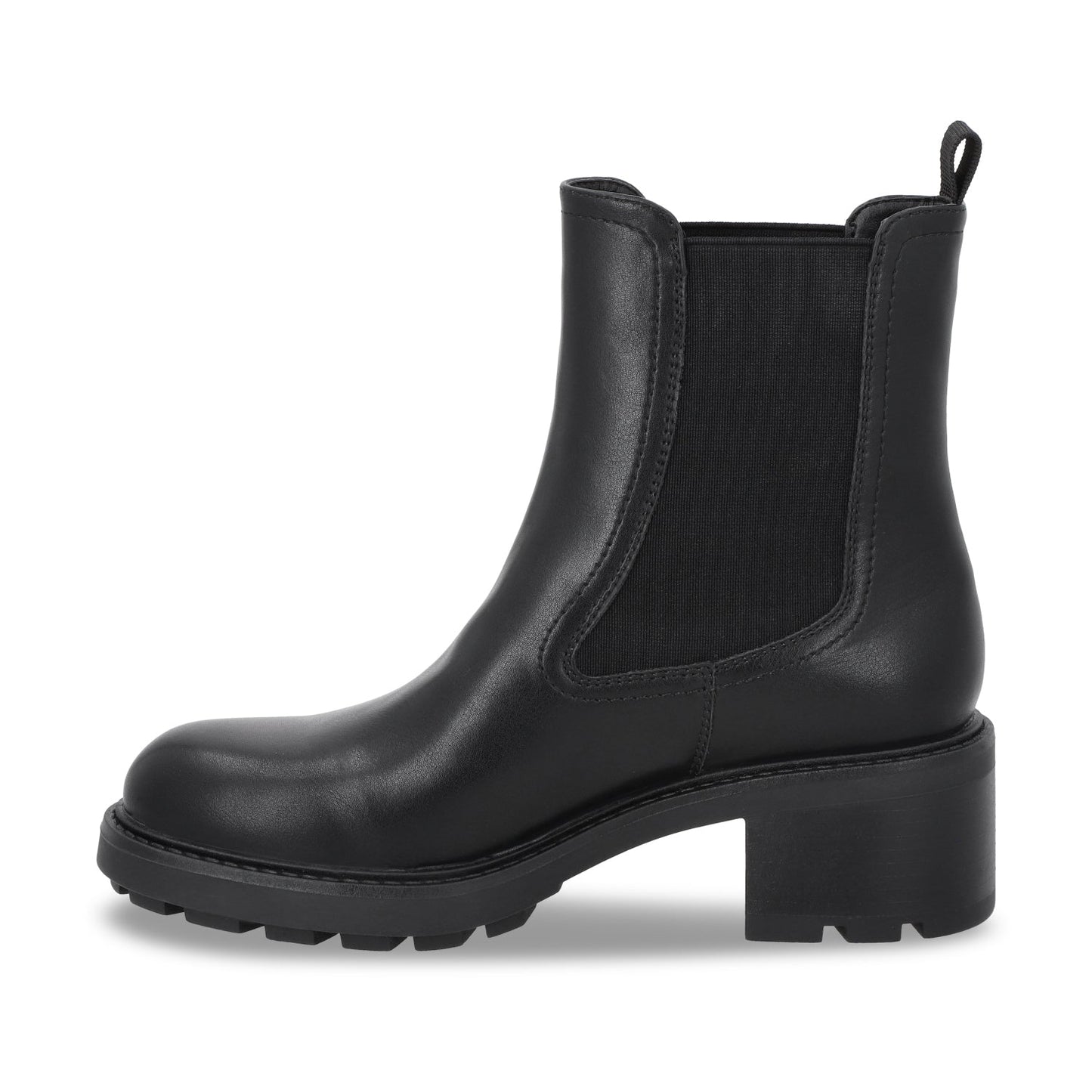 Botin Plataforma Negro Mujer 56041