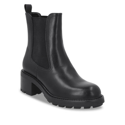 Botin Plataforma Negro Mujer 56041