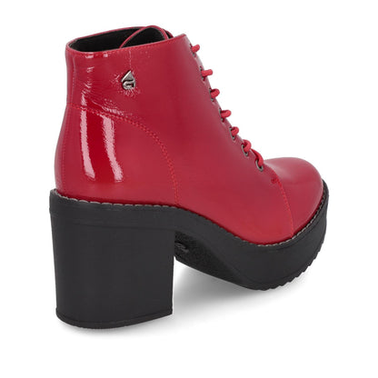 Botín Rojo Mujer C7328