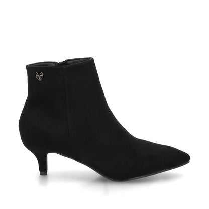 Botin Taco Negro Mujer 35606