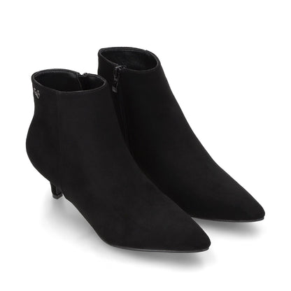 Botin Taco Negro Mujer 35606