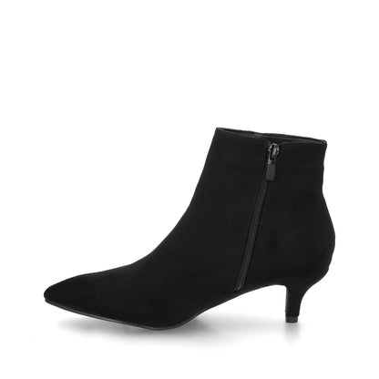 Botin Taco Negro Mujer 35606