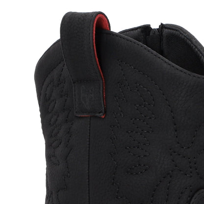 Botin Taco Negro Mujer 45745