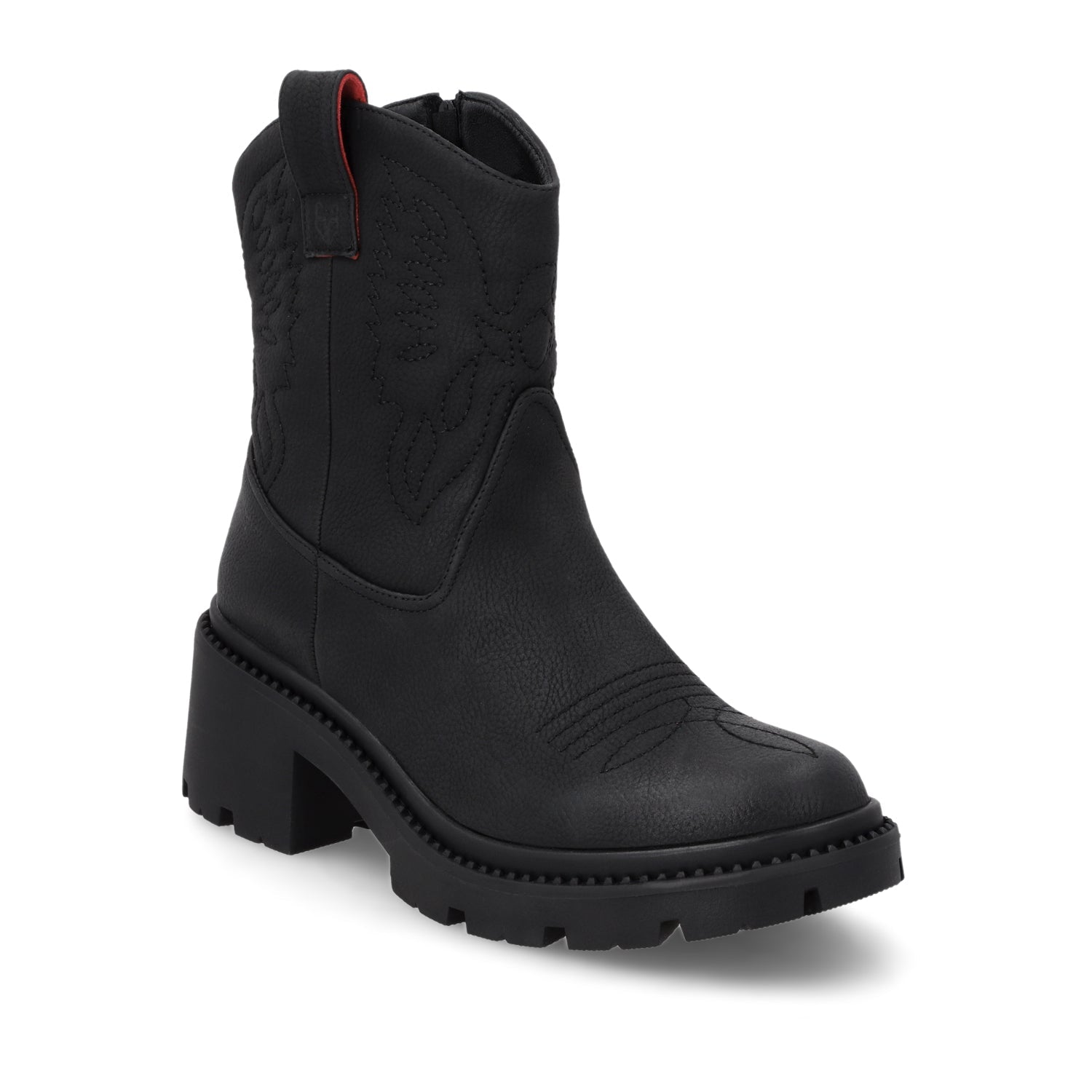Botin Taco Negro Mujer 45745 - Gotta Mexico