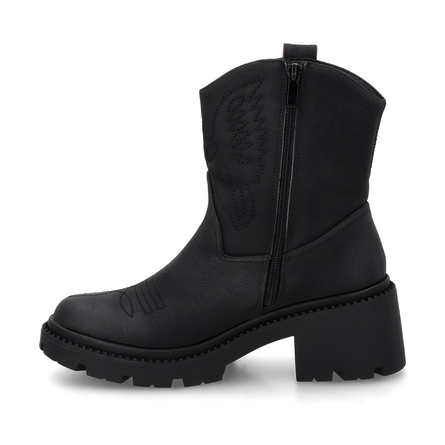Botin Taco Negro Mujer 45745 - Gotta Mexico