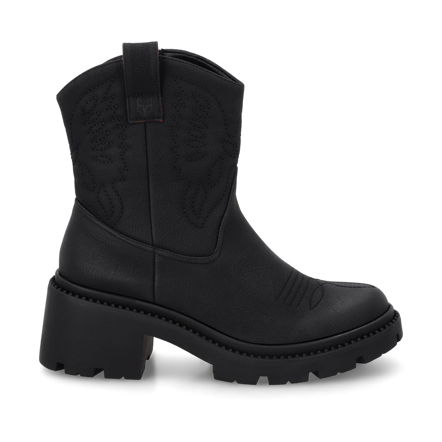 Botin Taco Negro Mujer 45745 - Gotta Mexico