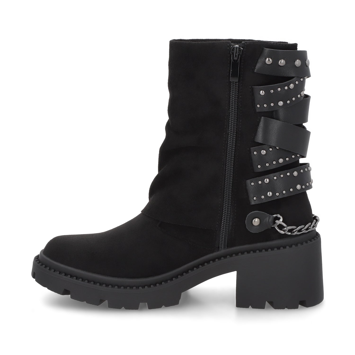 Botin Taco Negro Mujer 45746 - Gotta Mexico