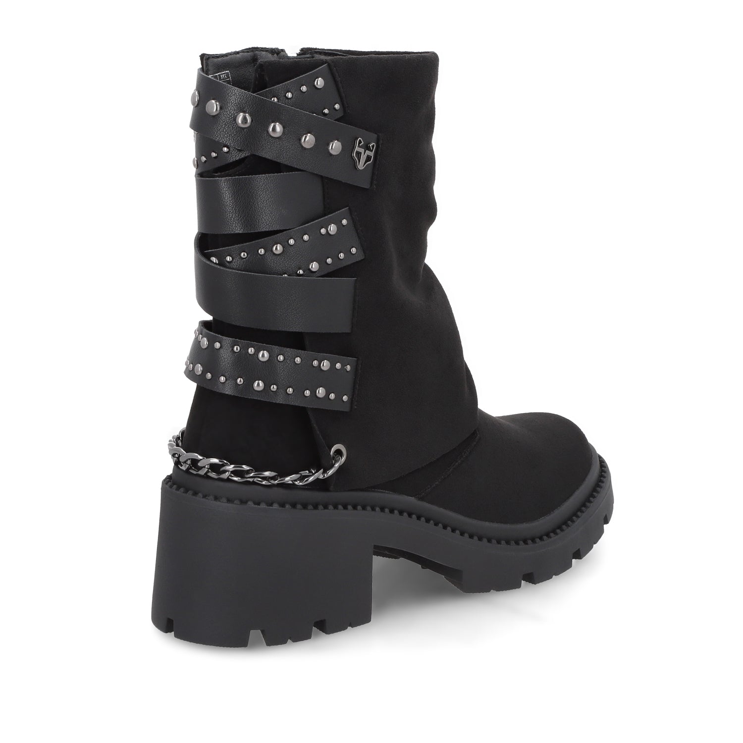 Botin Taco Negro Mujer 45746 - Gotta Mexico