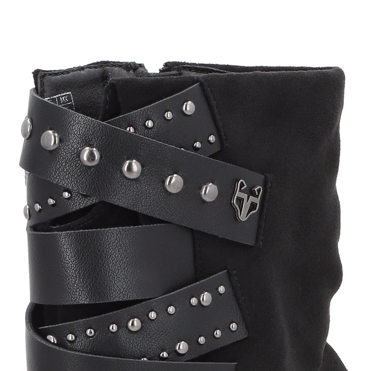 Botin Taco Negro Mujer 45746 - Gotta Mexico