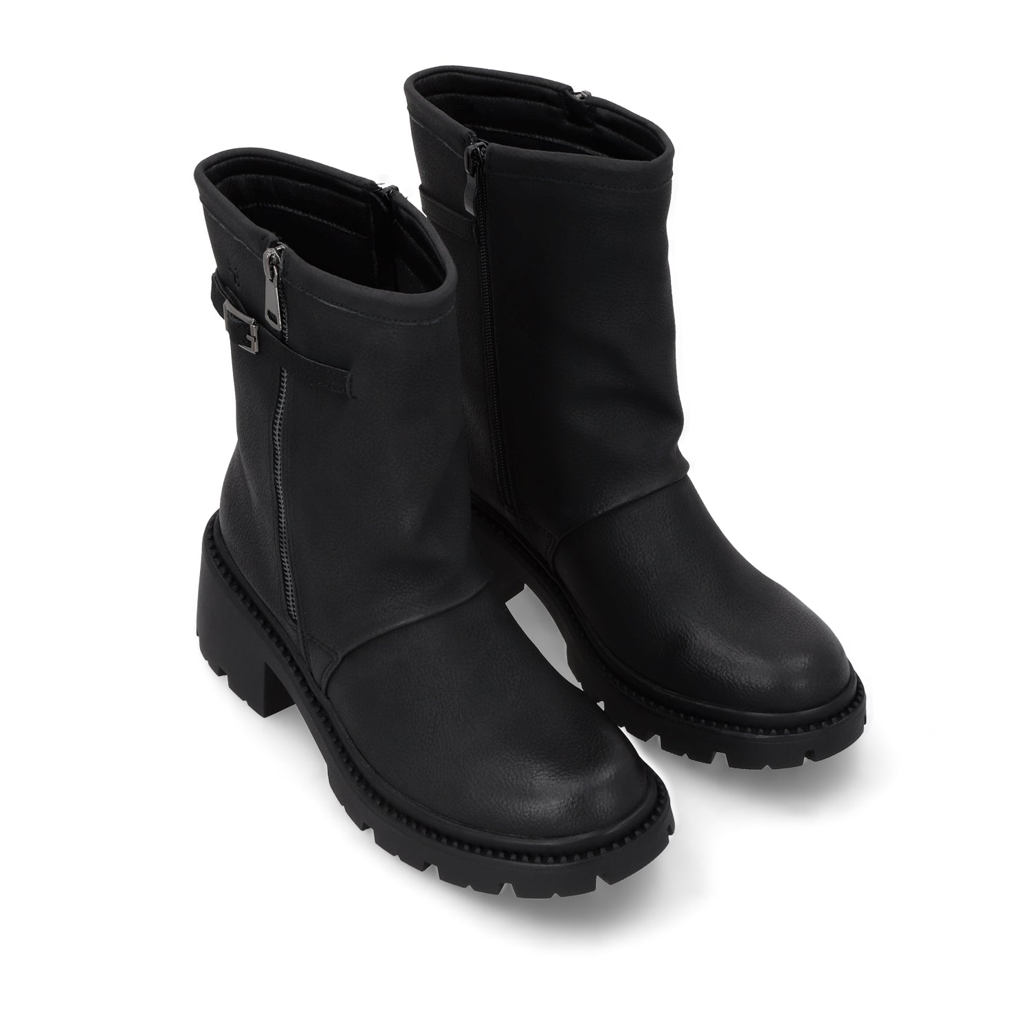 Botin Taco Negro Mujer 45747 - Gotta Mexico