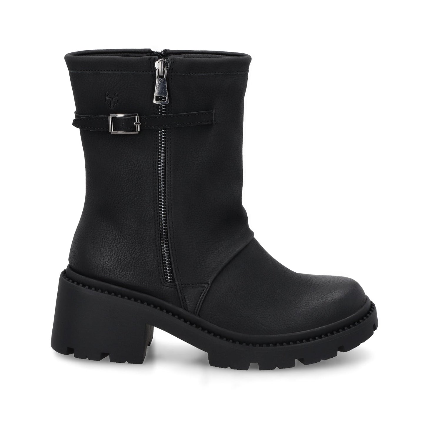 Botin Taco Negro Mujer 45747 - Gotta Mexico