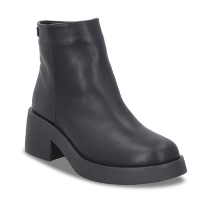 Botin Taco Negro Mujer 55250