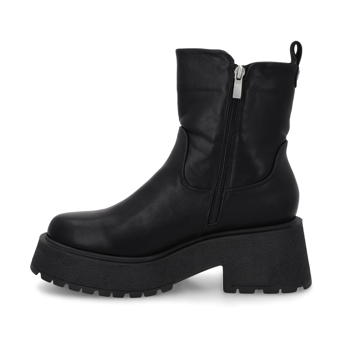 Botin Taco Negro Mujer 55270