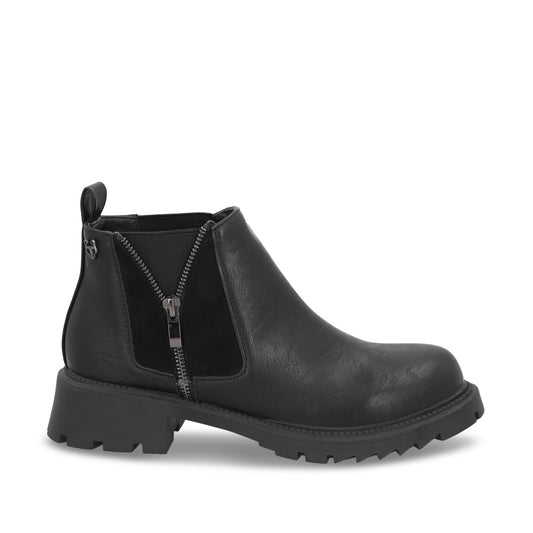 Botin Taco Negro Mujer 55330