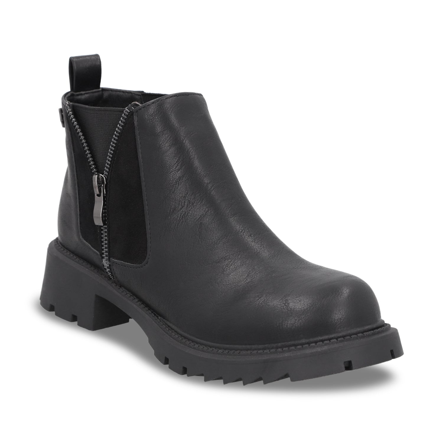 Botin Taco Negro Mujer 55330 - Gotta Mexico