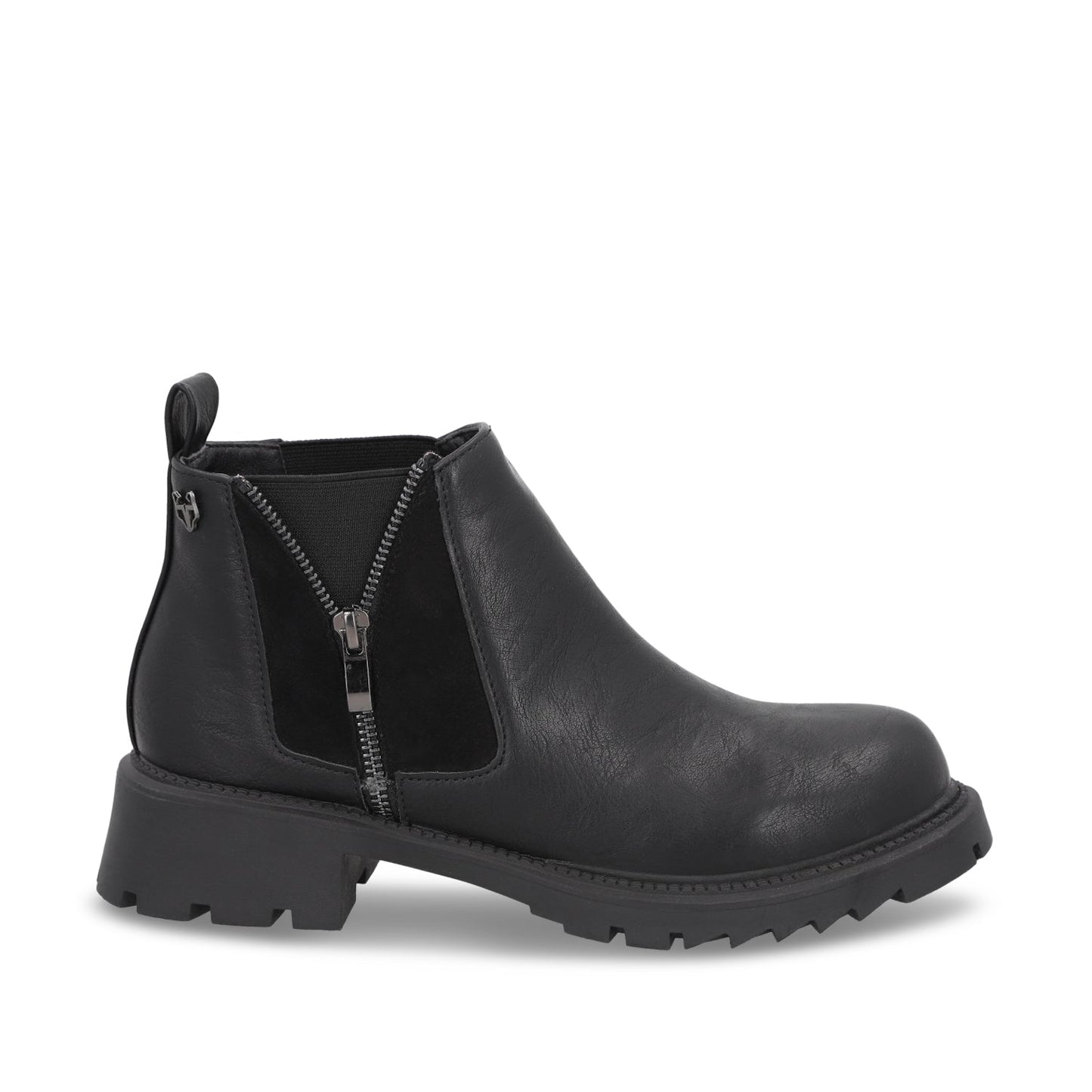 Botin Taco Negro Mujer 55330 - Gotta Mexico