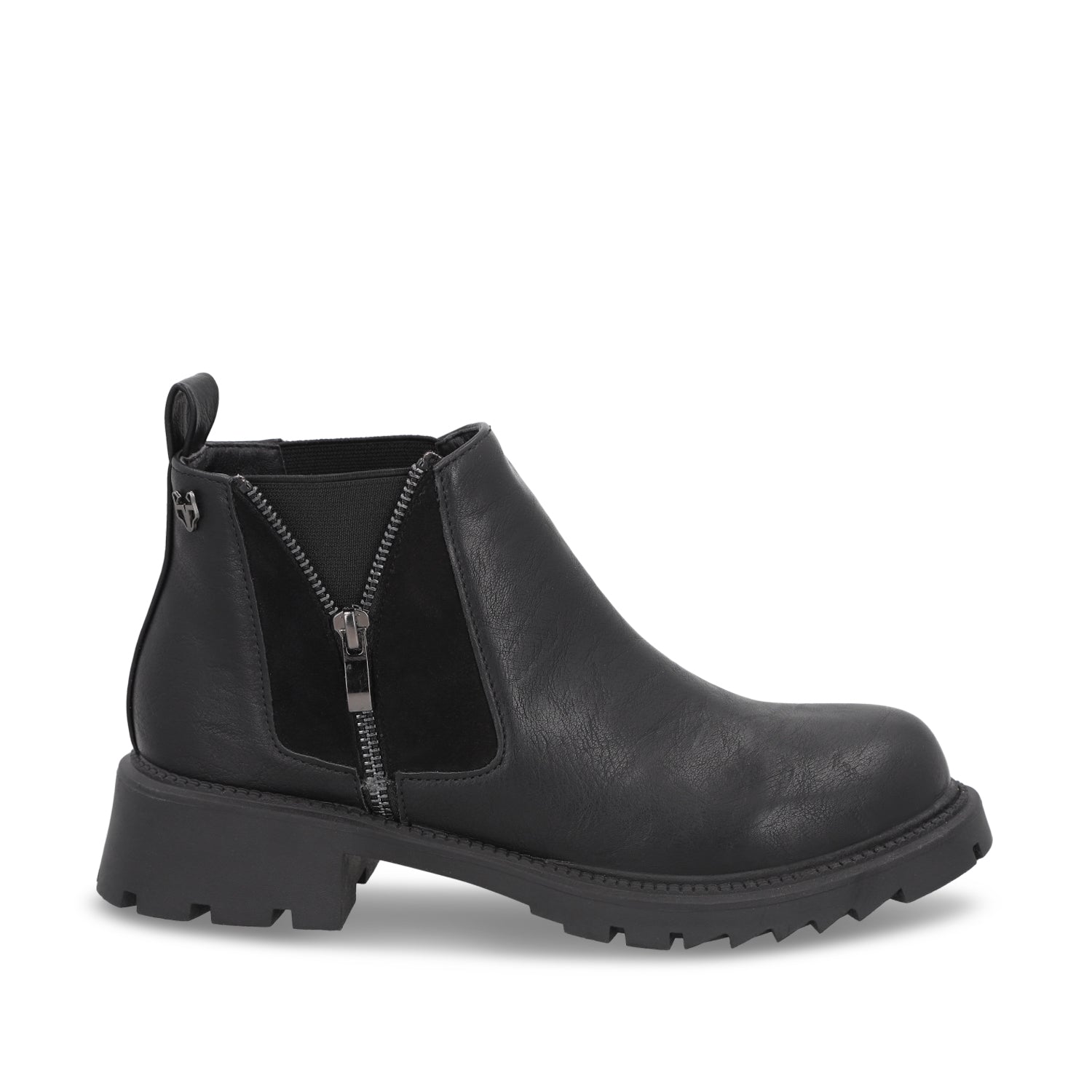 Botin Taco Negro Mujer 55330 - Gotta Mexico