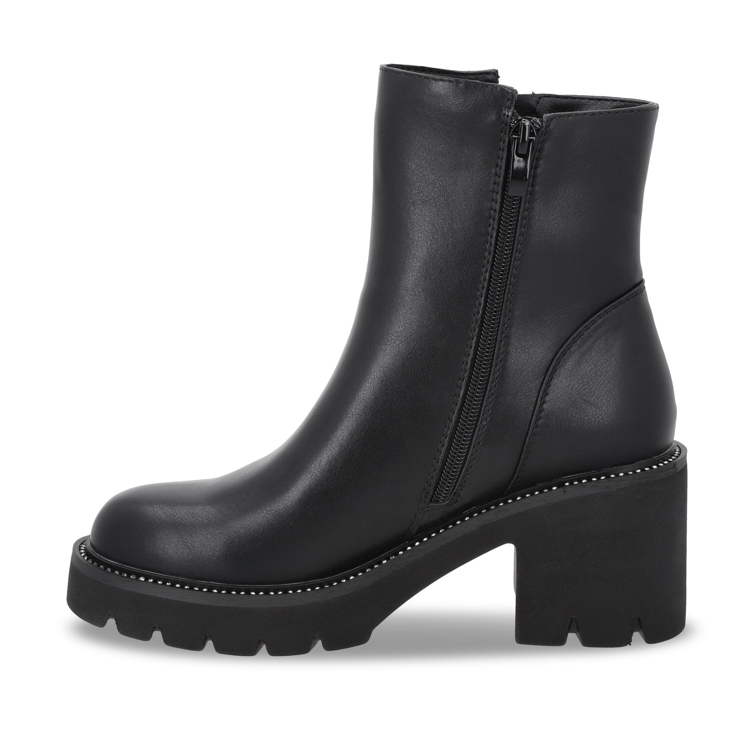 Botin Taco Negro Mujer 56020 - Gotta Mexico