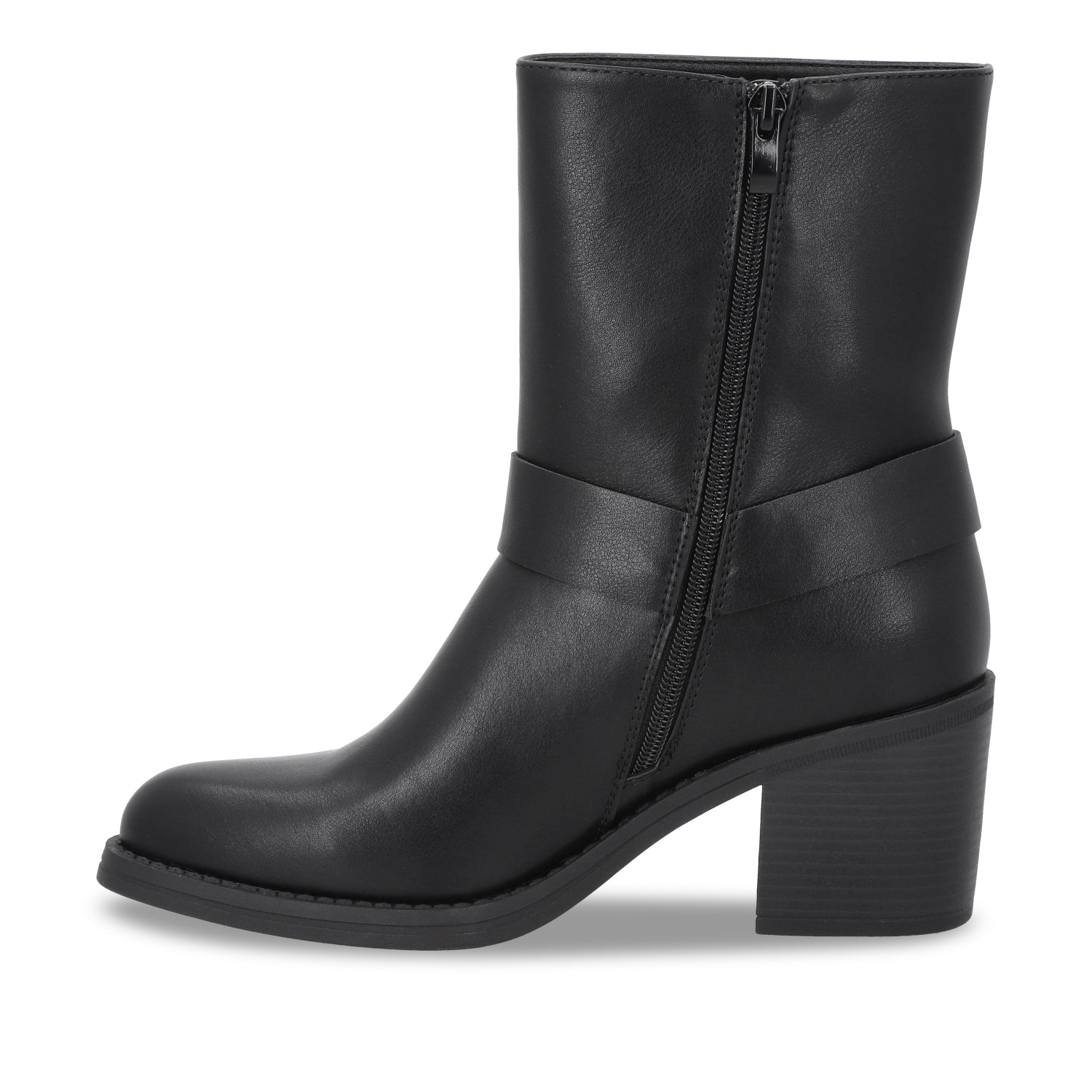 Botin Taco Negro Mujer 56030 - Gotta Mexico
