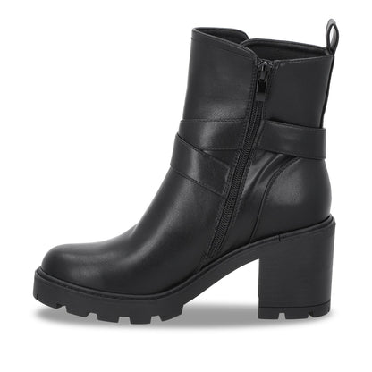 Botin Taco Negro Mujer 56051