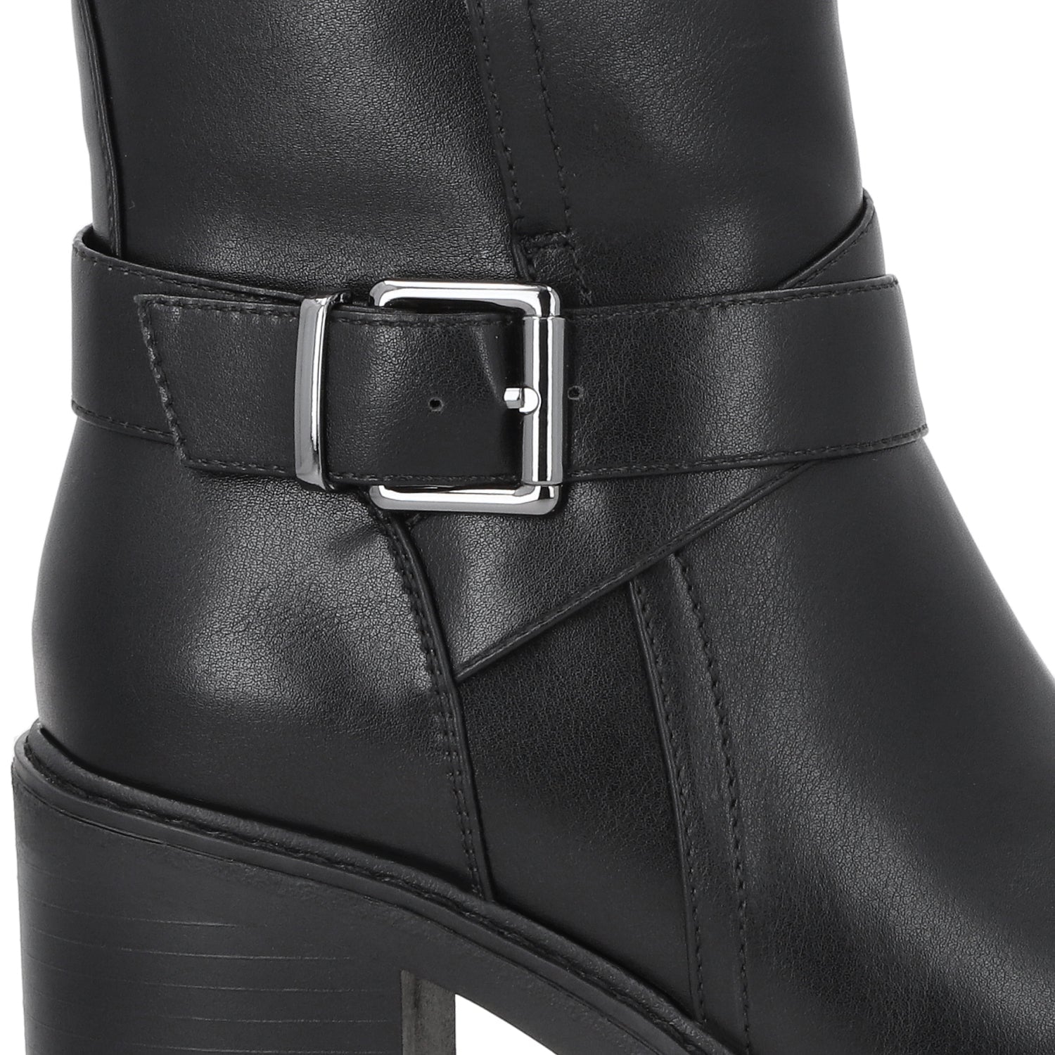 Botin Taco Negro Mujer 56051 - Gotta Mexico