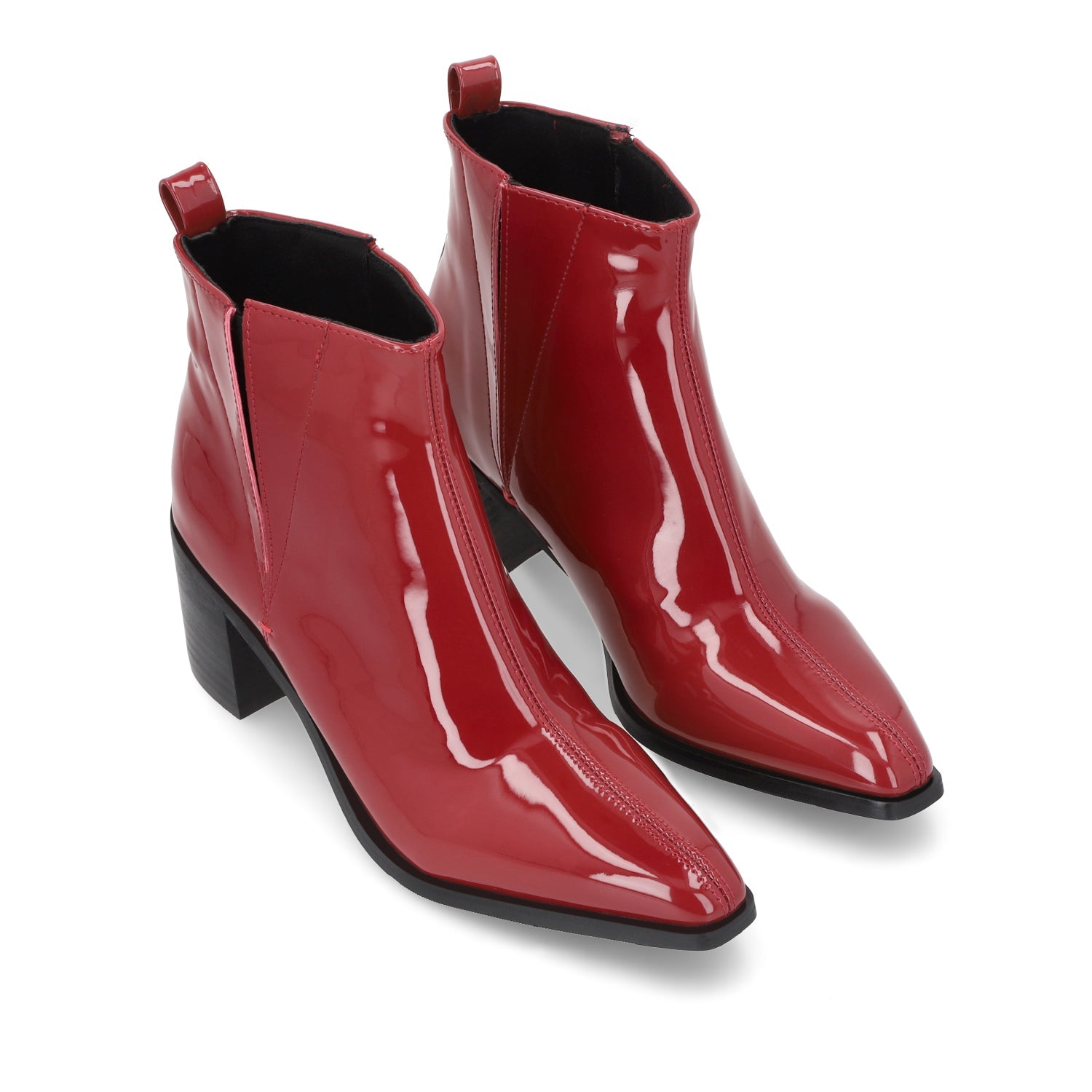 Botin Taco Rojo Mujer 55300 - Gotta Mexico