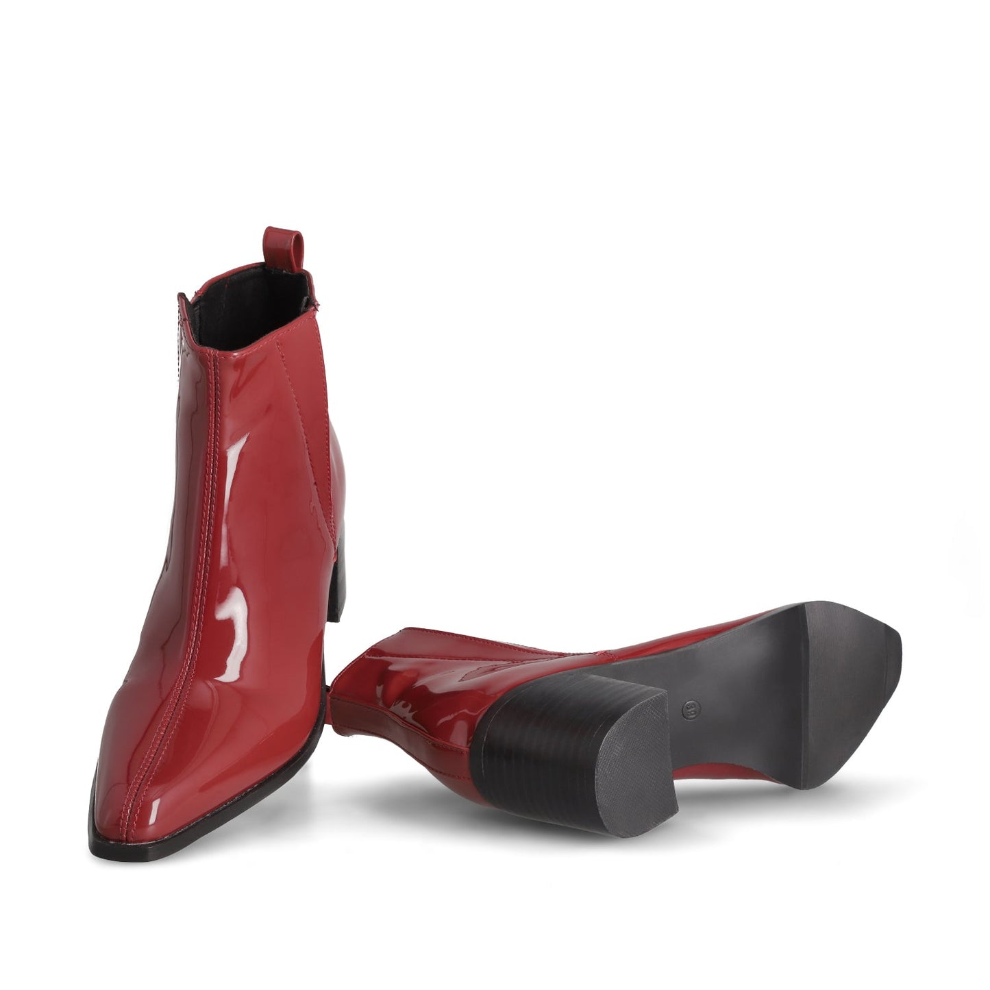 Botin Taco Rojo Mujer 55300 - Gotta Mexico