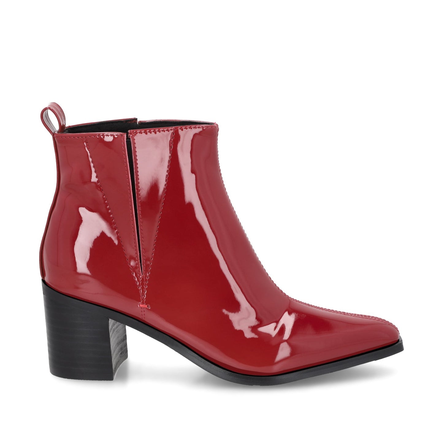 Botin Taco Rojo Mujer 55300 - Gotta Mexico