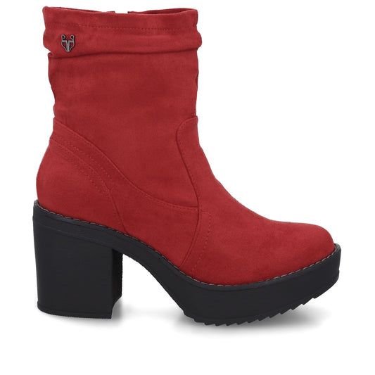 Botin Taco Rojo Mujer C7330 - Gotta Mexico