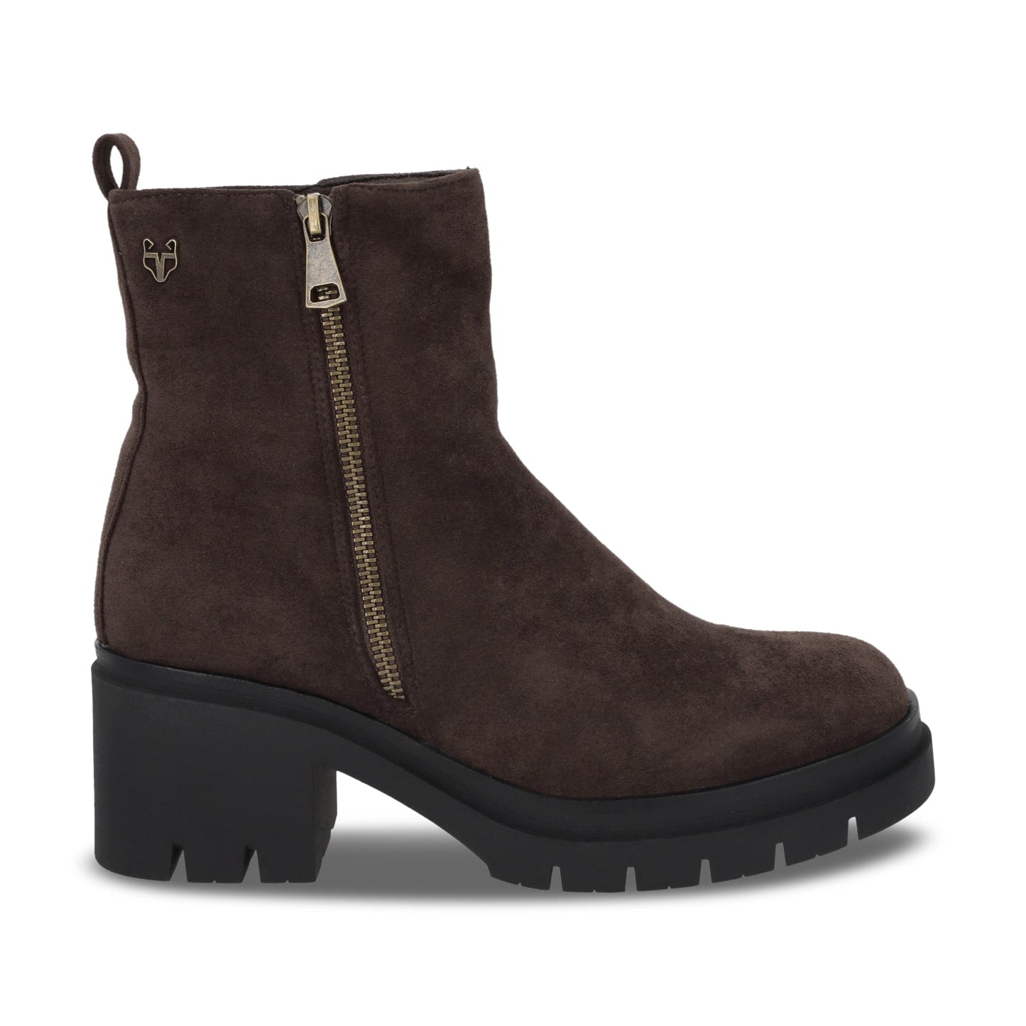 Botin Tacón Café Mujer 46203 - Gotta Mexico