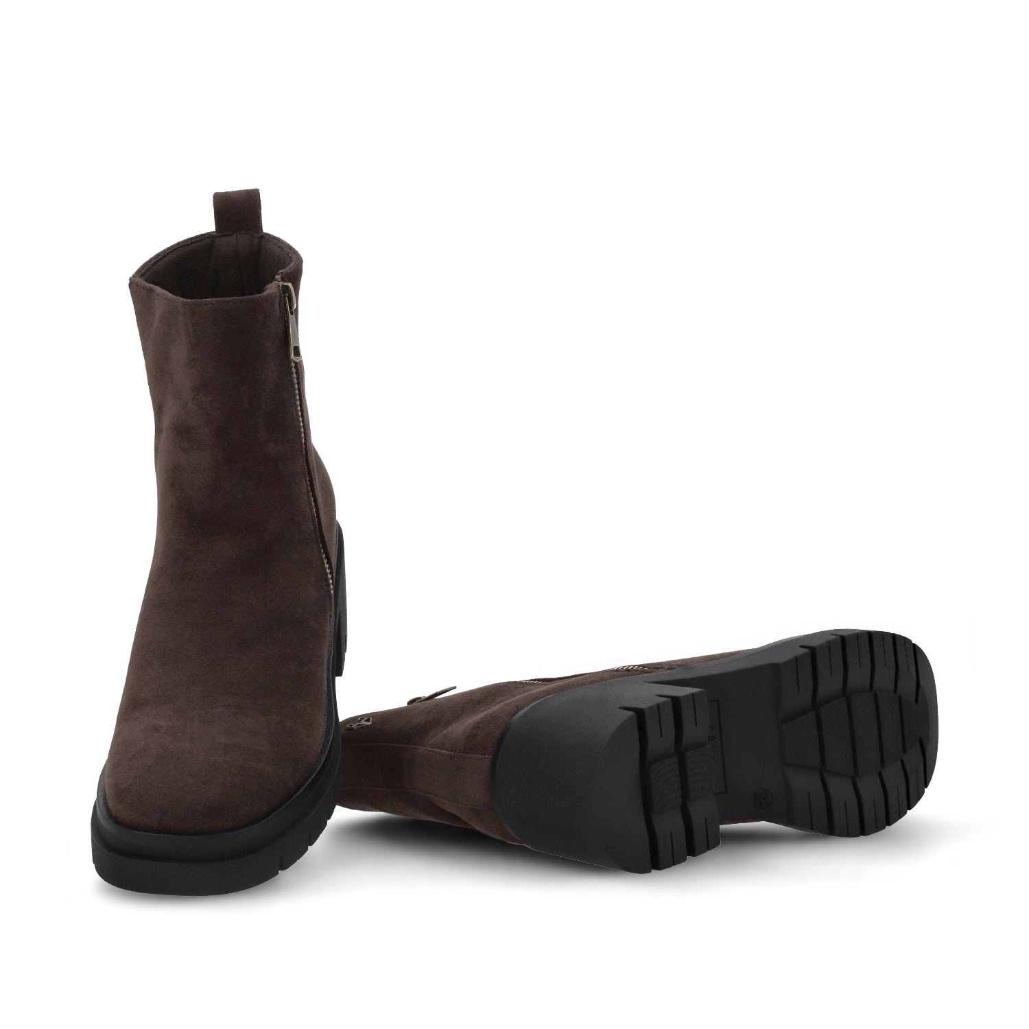 Botin Tacón Café Mujer 46203 - Gotta Mexico