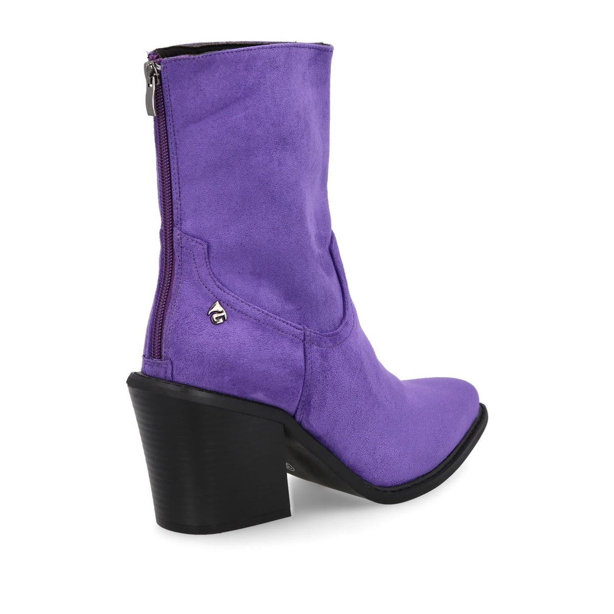 Botín Tacón Morado Mujer 33771