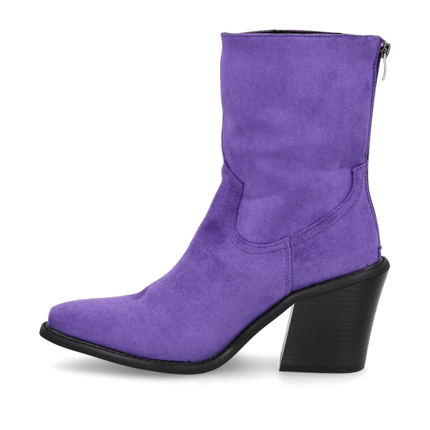 Botín Tacón Morado Mujer 33771