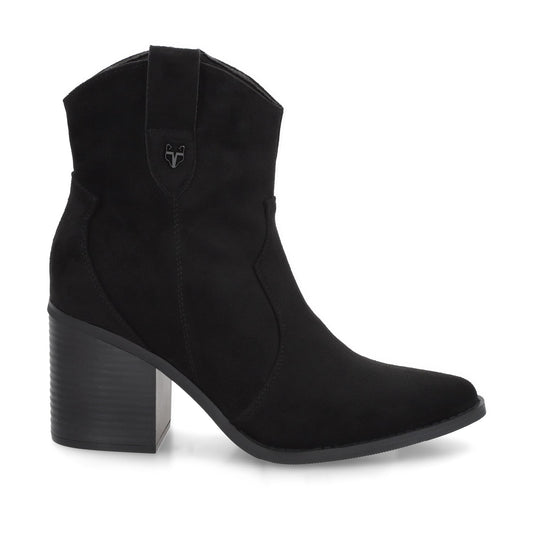 Botin Tacón Negra Mujer 53780 - Gotta Mexico
