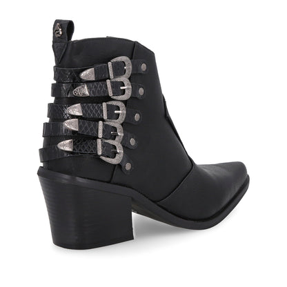 Botín Tacón Negro Mujer 33761