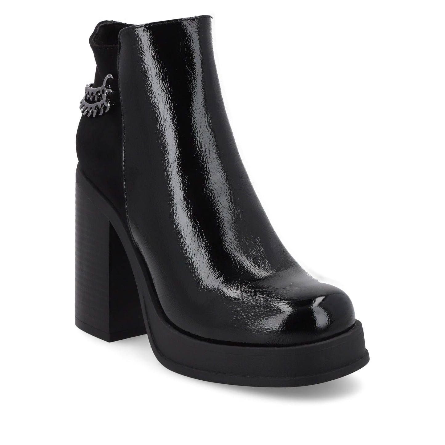 Botín Tacón Negro Mujer 33785
