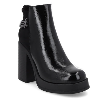 Botín Tacón Negro Mujer 33785