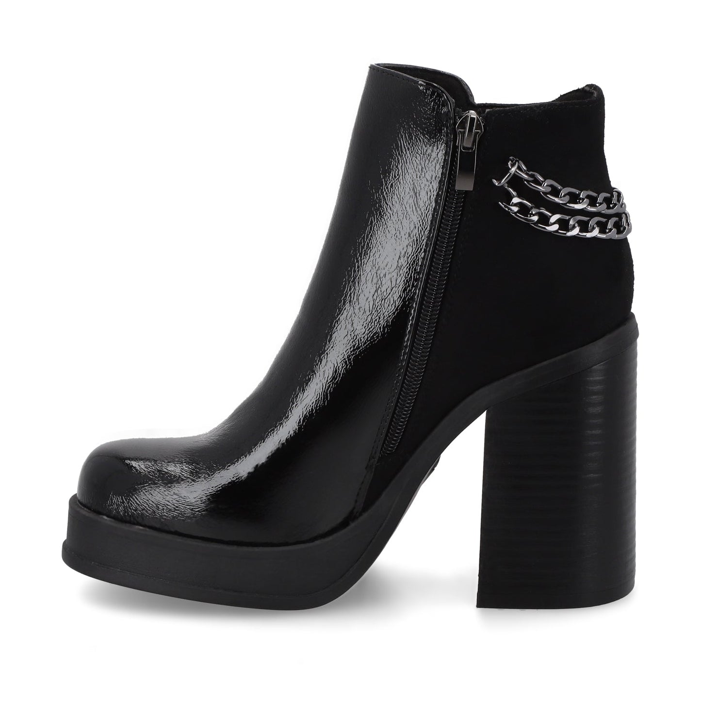 Botín Tacón Negro Mujer 33785