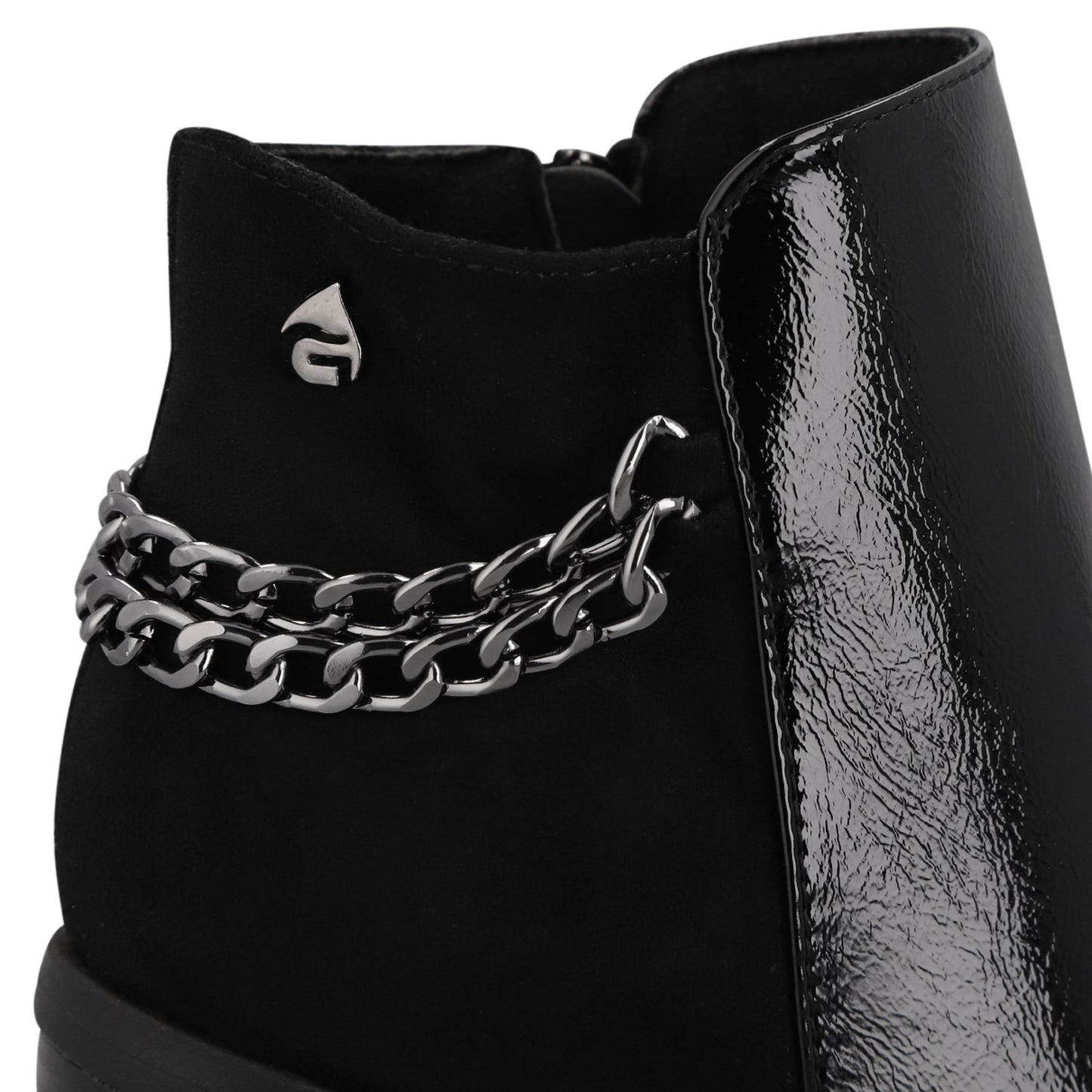 Botín Tacón Negro Mujer 33785