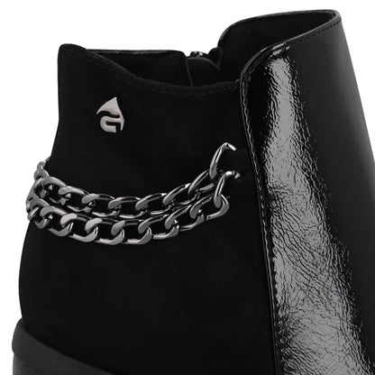 Botín Tacón Negro Mujer 33785