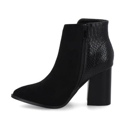 Botín Tacón Negro Mujer 35552