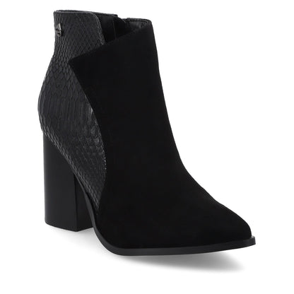 Botín Tacón Negro Mujer 35552