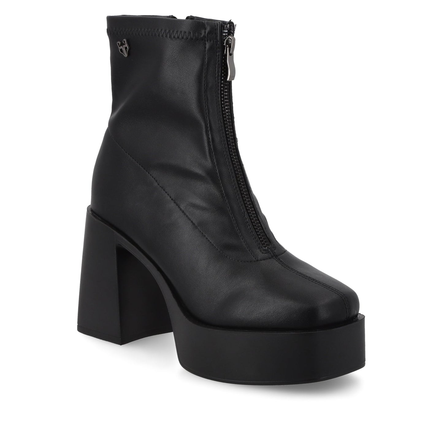 Botín Tacón Negro Mujer 45771