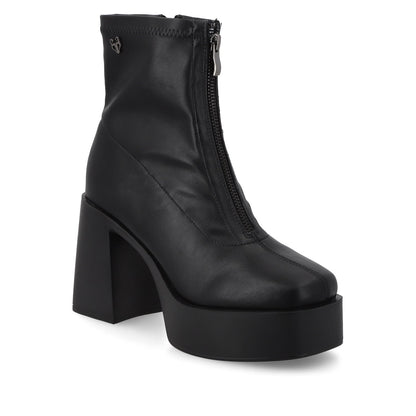 Botín Tacón Negro Mujer 45771