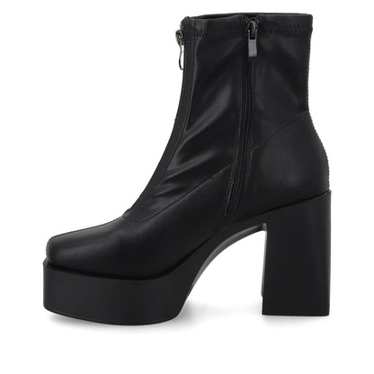Botín Tacón Negro Mujer 45771