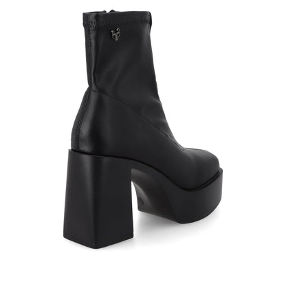 Botín Tacón Negro Mujer 45771